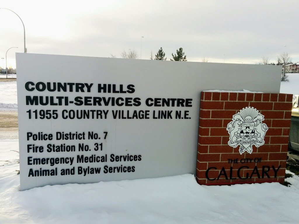 Country Hills Fire Station #31 | 11955 Country Village Link NE, Calgary, AB T3K 6E4, Canada | Phone: (403) 268-2489