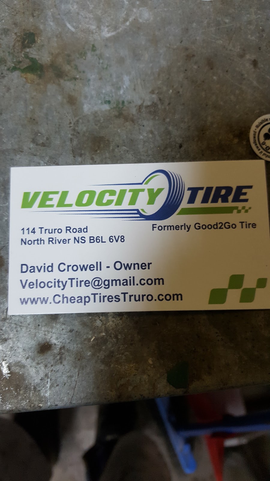 Velocity Tire | 114 Truro Rd, North River, NS B6L 6V8, Canada | Phone: (902) 897-9726