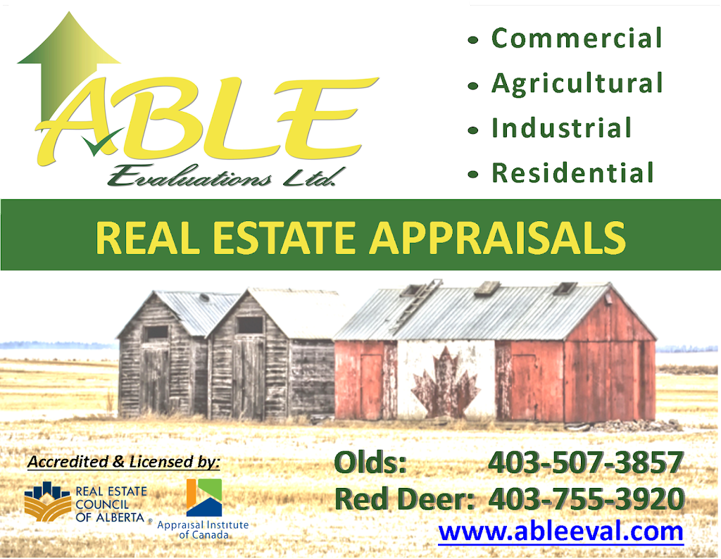 Able Evaluations Ltd. | 33112 RR280, Olds, AB T4H 1P2, Canada | Phone: (403) 507-3857