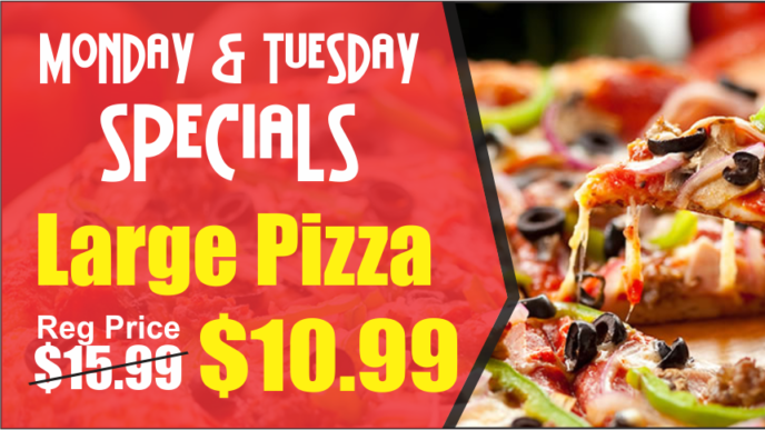 Perfect 2 For 1 Pizza | 8465 120 St Suite 5, Delta, BC V4C 6R2, Canada | Phone: (604) 596-7779