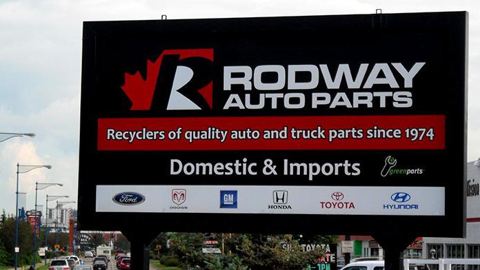 Rodway Auto Parts Ltd | 7203 Gateway Blvd NW, Edmonton, AB T6E 4A9, Canada | Phone: (780) 433-1402