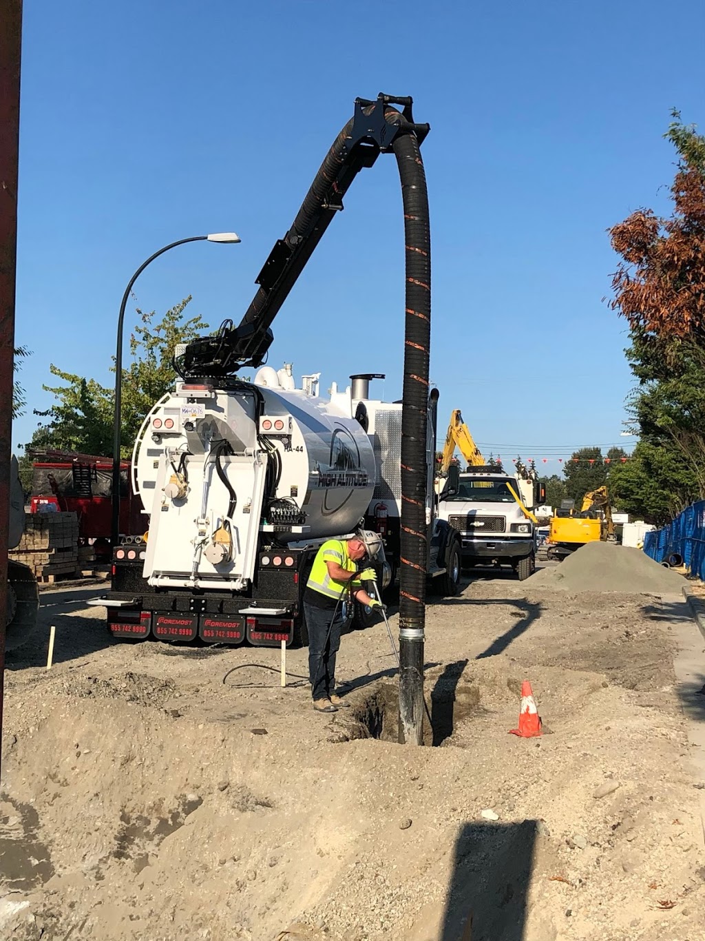 High Altitude Ltd. - Hydrovac Excavation | 5737 264 St, Langley City, BC V4W 1K7, Canada | Phone: (604) 835-0057