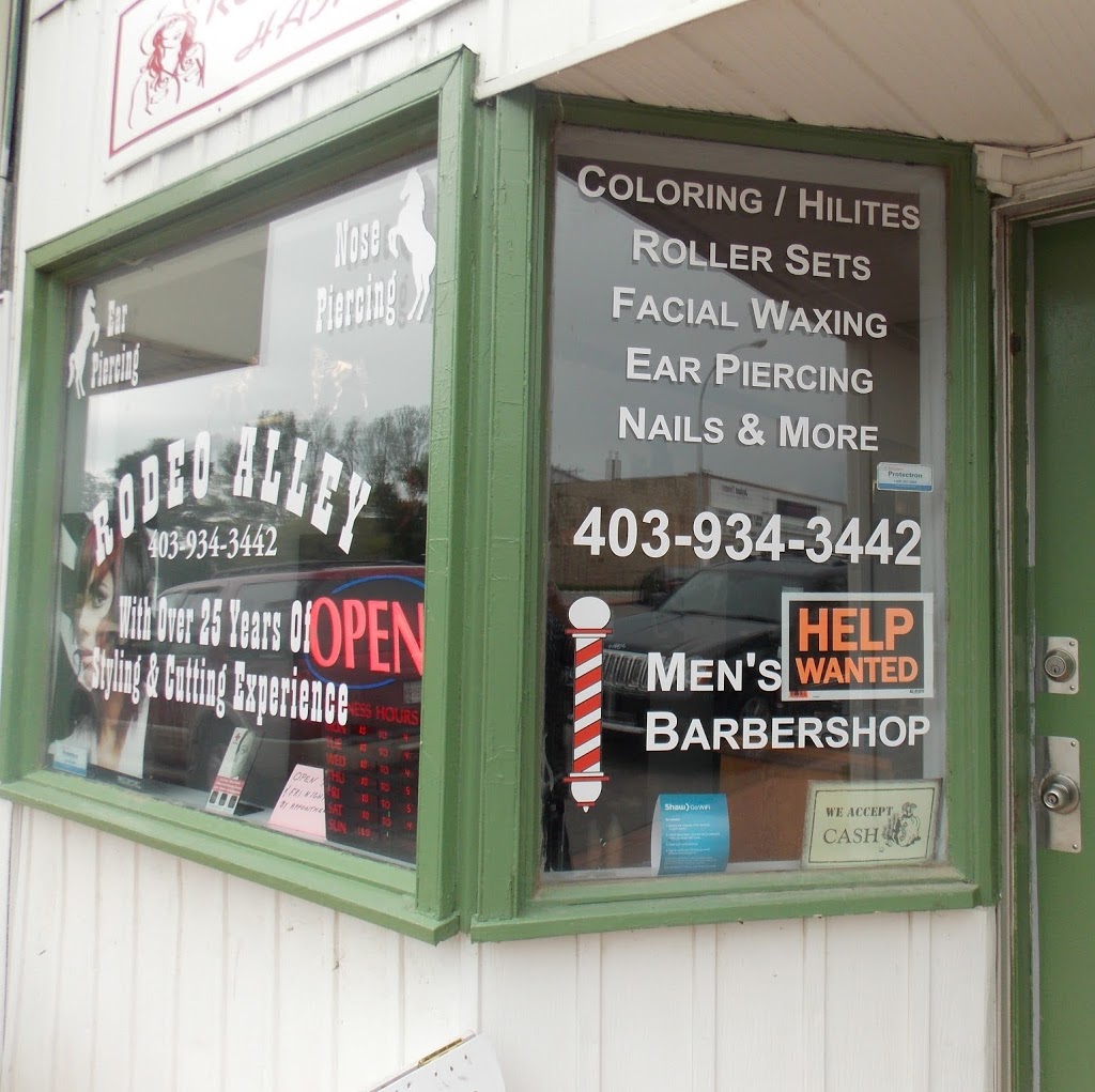 Rodeo Alley Hair Salon & Barber Shop | 107 2 Ave, Strathmore, AB T1P 1A3, Canada | Phone: (403) 934-3442