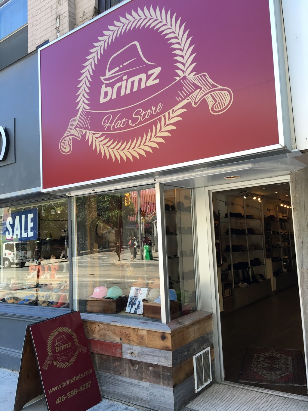 Brimz Hat Boutique | 311A Queen St W, Toronto, ON M5V 2A4, Canada | Phone: (416) 598-4287