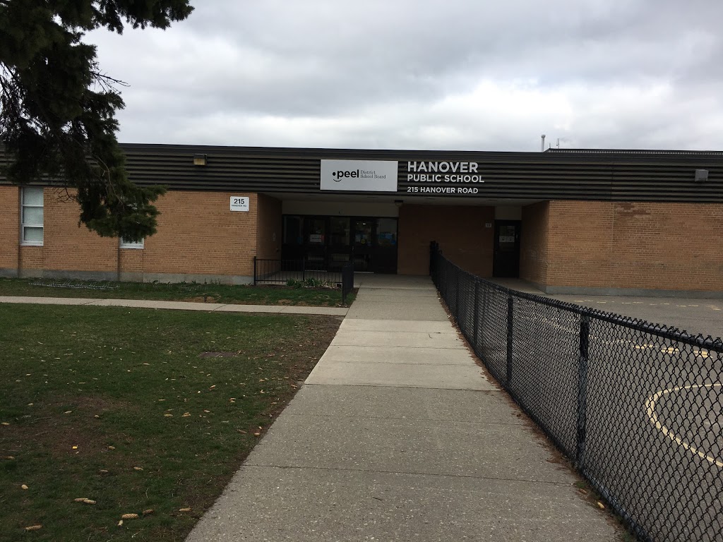 Hanover Public School | 215 Hanover Rd, Brampton, ON L6S 1B6, Canada | Phone: (905) 793-4237