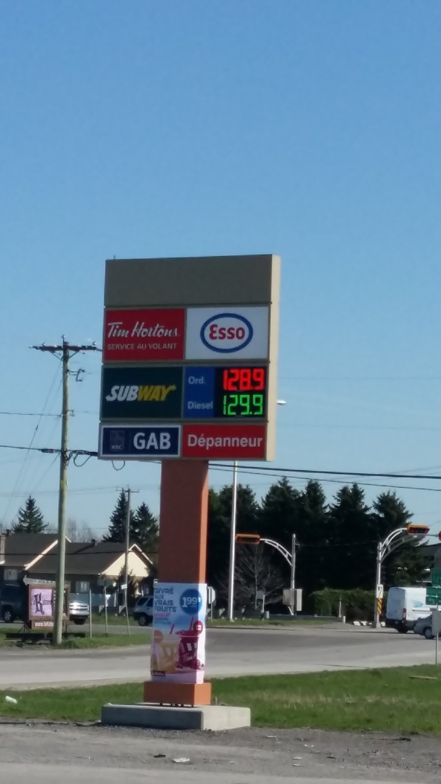 Esso | 128 Rue Saint Isidore, Saint-Esprit, QC J0K 3E0, Canada | Phone: (450) 839-6888