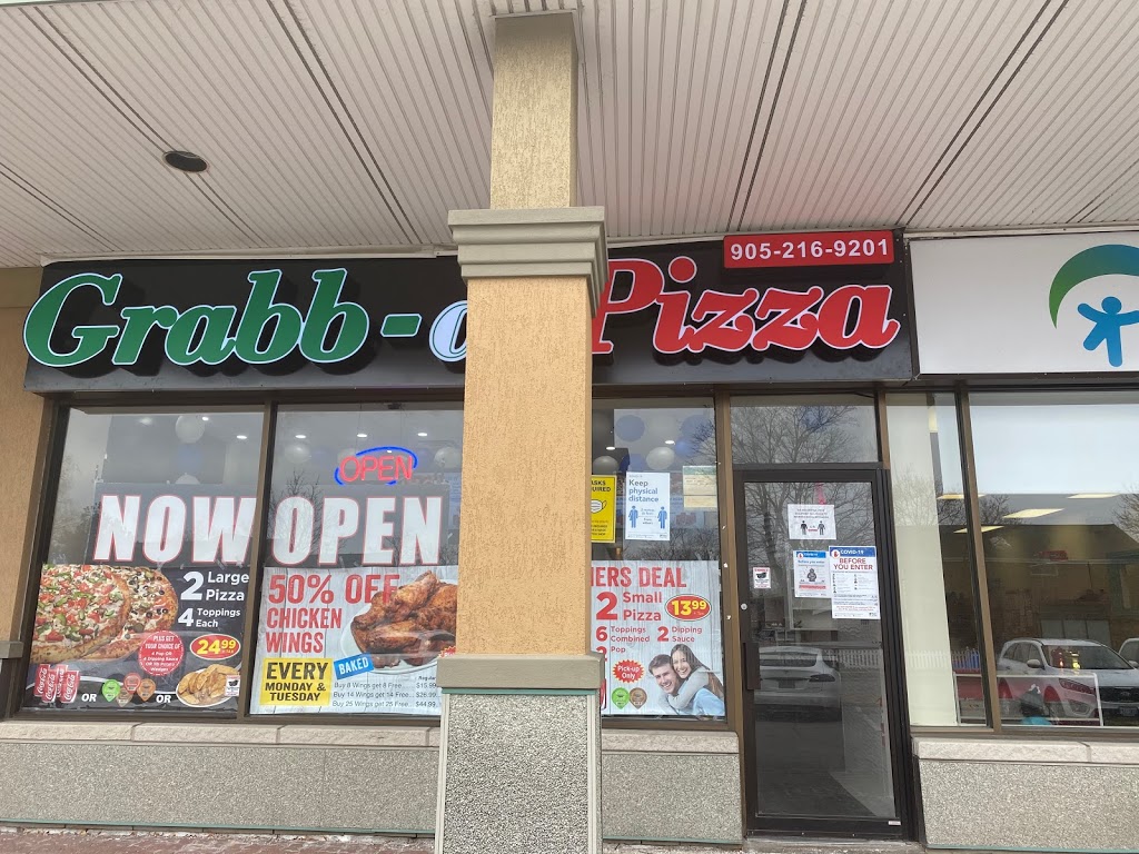 grabb-a-pizza | 2 Philosophers Trail, Brampton, ON L6S 4C9, Canada | Phone: (905) 216-9201