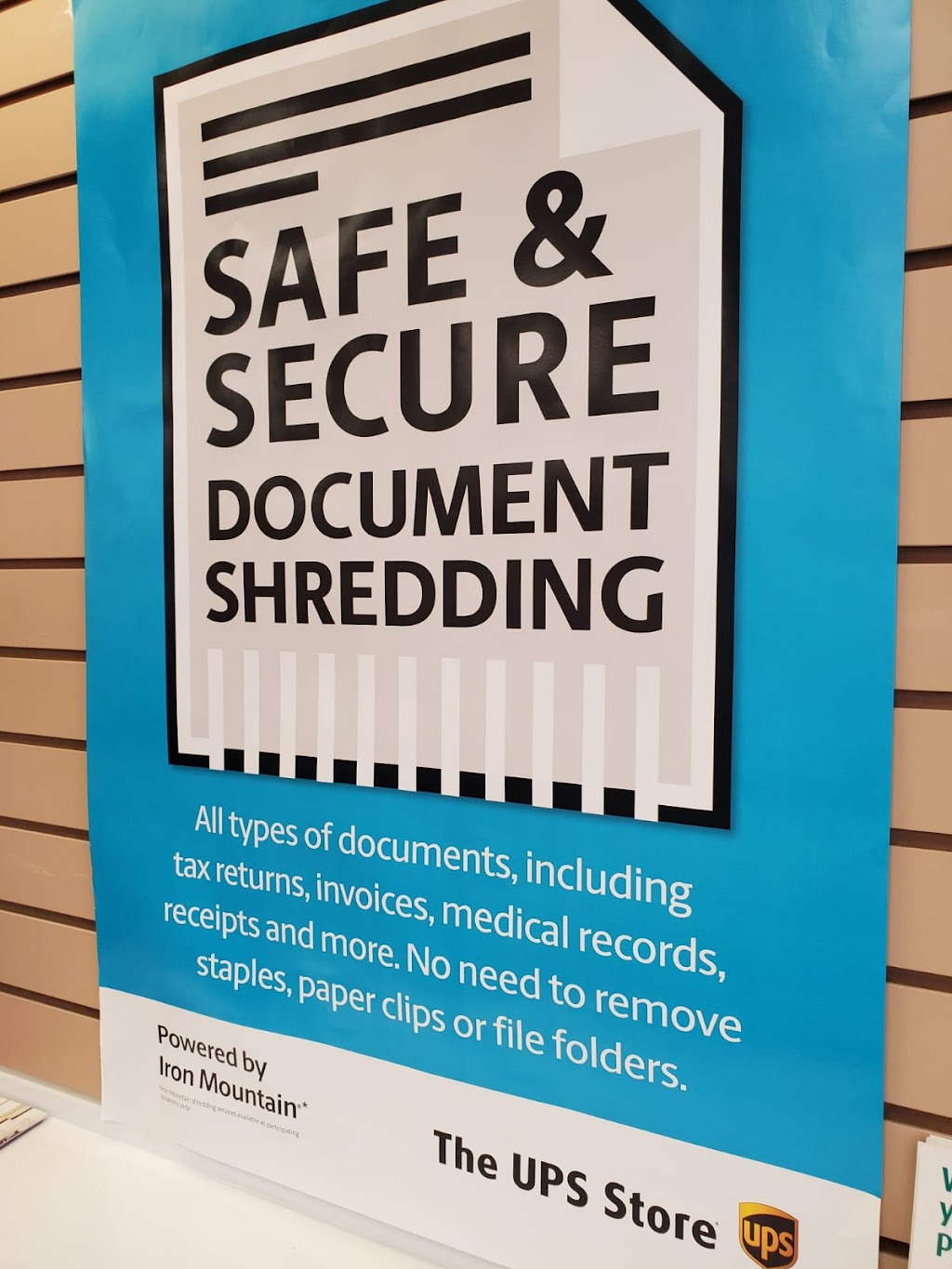 Shredding Service - Iron Mountain Approved Partner (Cambridge) | Located in: The UPS Store, 250 Dundas St S #6, Cambridge, ON N1R 8A8, Canada | Phone: (519) 624-1122