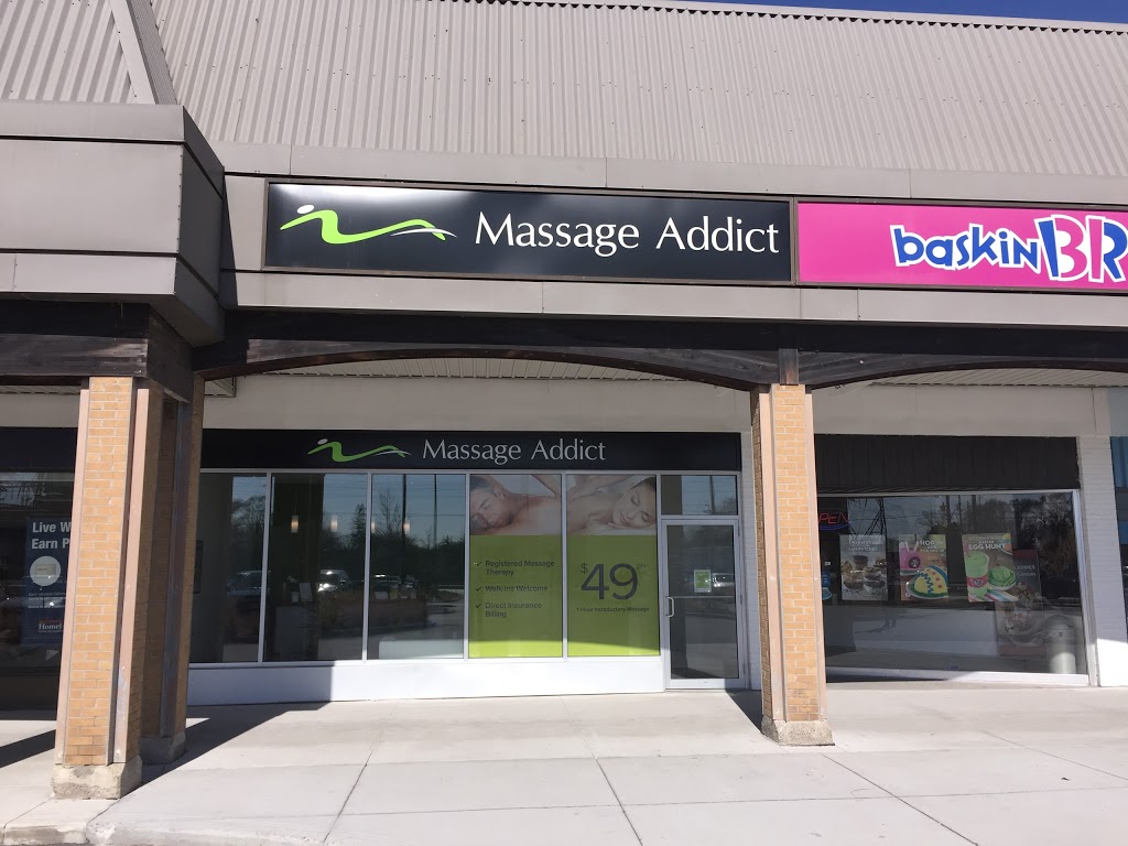 Massage Addict | 1077 N Service Rd, Mississauga, ON L4Y 1A6, Canada | Phone: (905) 232-2211