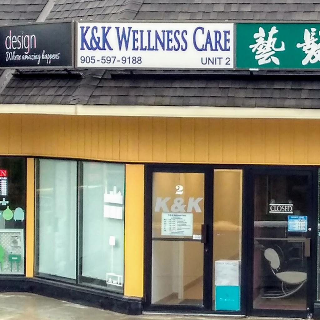 K & K Wellness Care | 883 16th Ave #2, Richmond Hill, ON L4B 3E5, Canada | Phone: (905) 597-9188