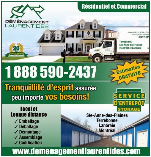 Déménagement Laurentides | 1760 Rue Effingham, Terrebonne, QC J6Y 1R7, Canada | Phone: (450) 979-2220