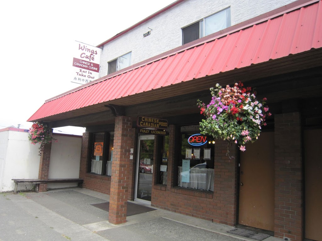 Wings Cafe | 9765 Chemainus Rd #102, Chemainus, BC V0R 1K0, Canada | Phone: (250) 246-3372