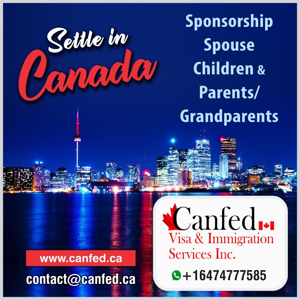 CANFED Visa and Immigration Services Inc. | Unit I, Upstairs, 2653 Islington Ave, Etobicoke, ON M9V 2X6, Canada | Phone: (647) 477-7585