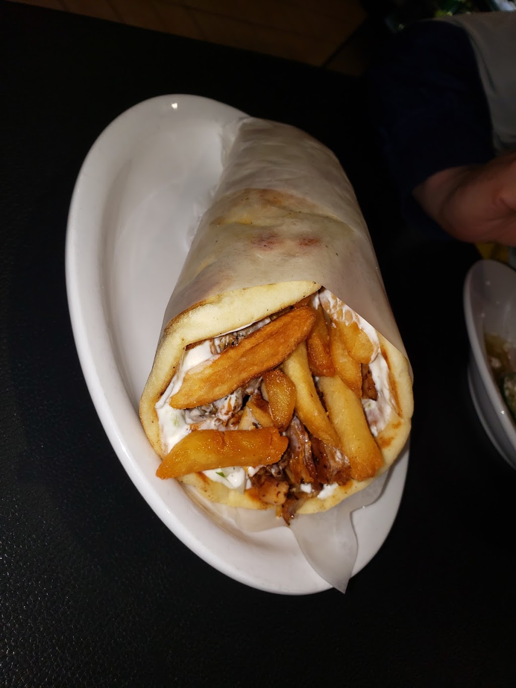 Santorini Gyros | 9A, Bond St W, Oshawa, ON L1G 1A1, Canada | Phone: (905) 743-9671