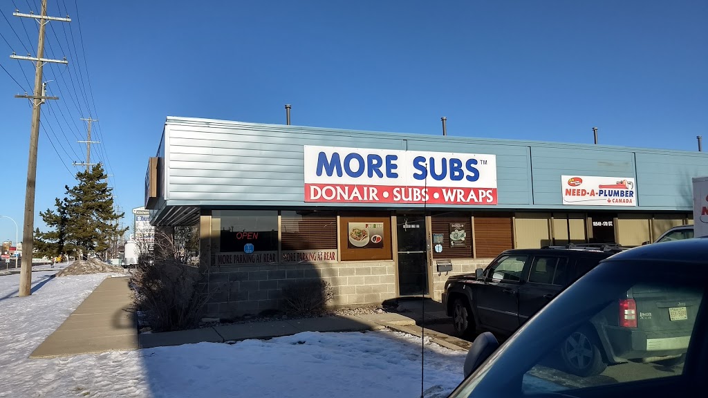 More Subs | 10551 170 St NW, Edmonton, AB T5P 3X6, Canada | Phone: (780) 489-6189
