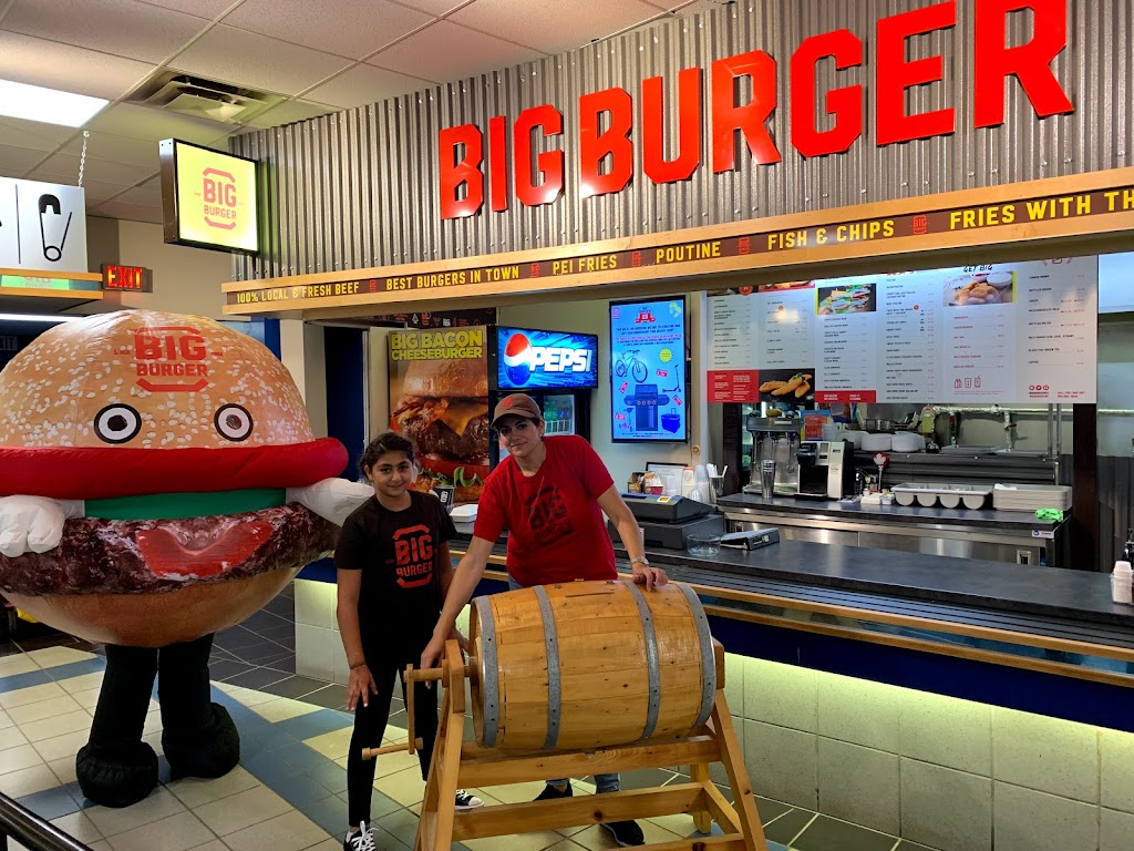 Big Burger | Mall Location, 670 University Ave, Charlottetown, PE C1E 1H6, Canada | Phone: (902) 894-3634