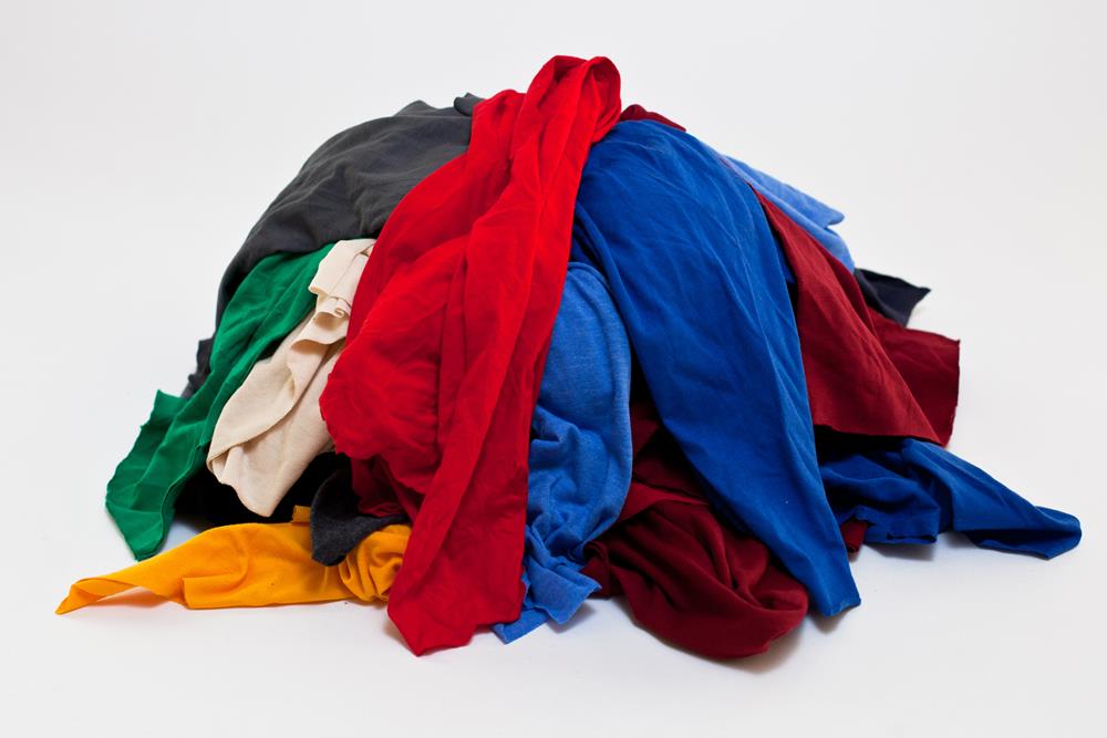 Chiffons industriels (guenilles de garage en t-shirts recyclés) - RD RECYCLAGE | 780 Rue Georges-Cros, Granby, QC J2J 1N2, Canada | Phone: (450) 777-6342