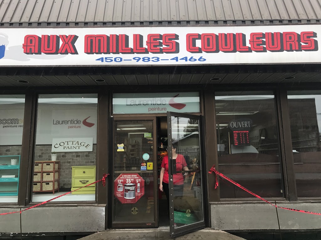 Aux Milles Couleurs | 358 A Boulevard Arthur-Sauvé, Saint-Eustache, QC J7R 2J3, Canada | Phone: (450) 983-4466