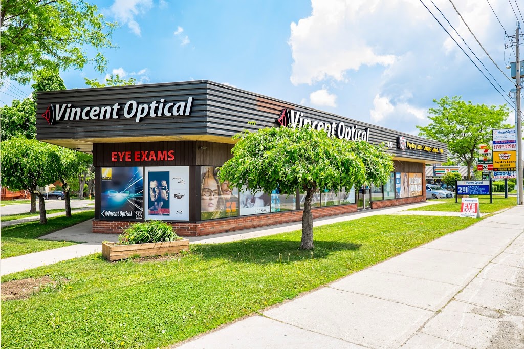 Vincent Optical Inc. | 670 King St W, Kitchener, ON N2G 1E1, Canada | Phone: (519) 744-7400