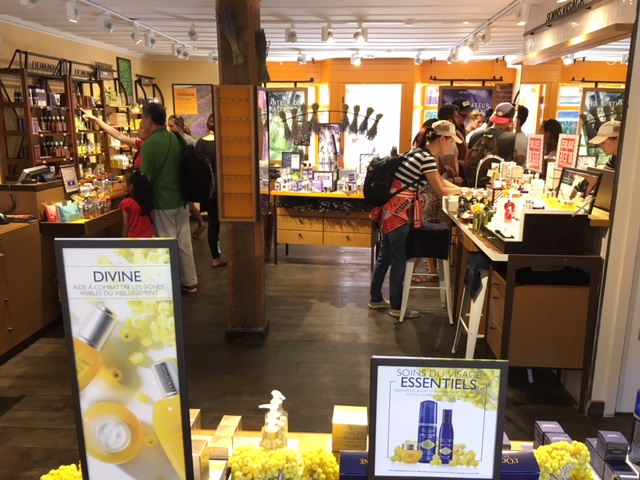 LOCCITANE - PETIT CHAMPLAIN | 85 Rue du Petit Champlain, Québec, QC G1K 4H5, Canada | Phone: (418) 694-3081