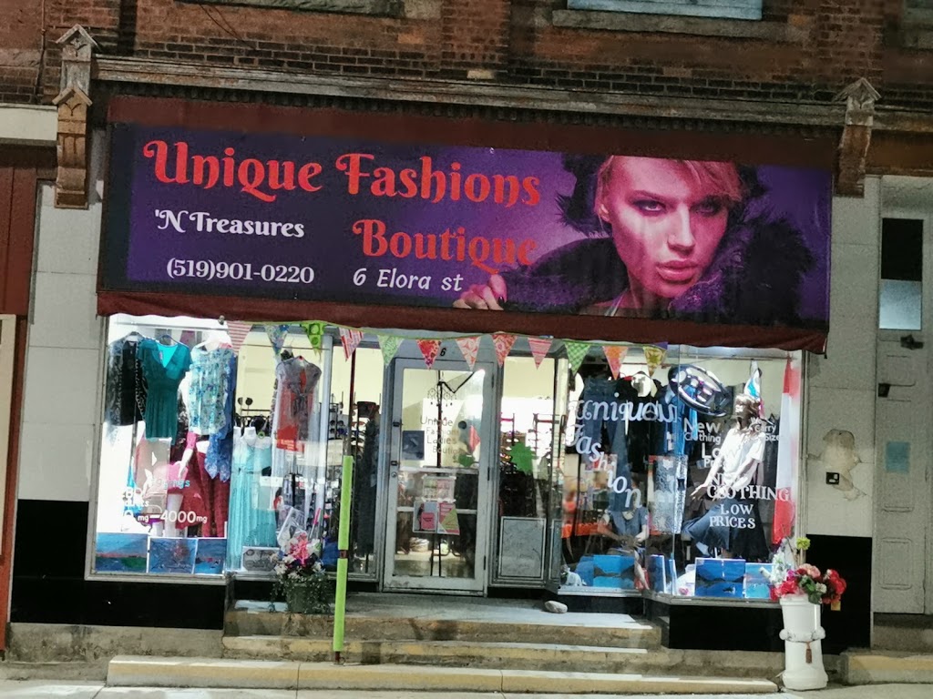 Unique Fashions Boutique n Treasures | 6 Elora St S, Harriston, ON N0G 1Z0, Canada | Phone: (519) 901-0220