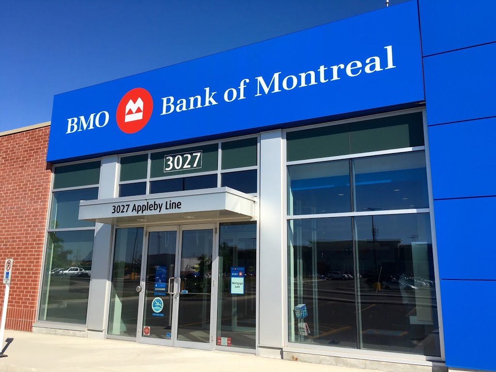 BMO Bank of Montreal | 3027 Appleby Line, Burlington, ON L7M 0V7, Canada | Phone: (905) 335-8438