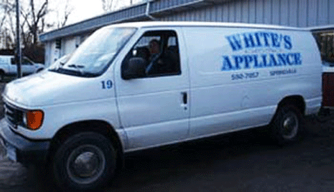 Whites Appliance | 12302 Sharp Rd, Springville, NY 14141, USA | Phone: (716) 592-7857