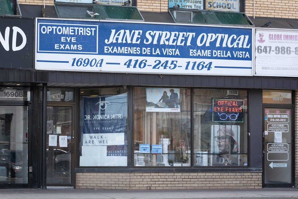 Jane St Optical | 1690 Jane St, York, ON M9N 2S4, Canada | Phone: (416) 245-1164