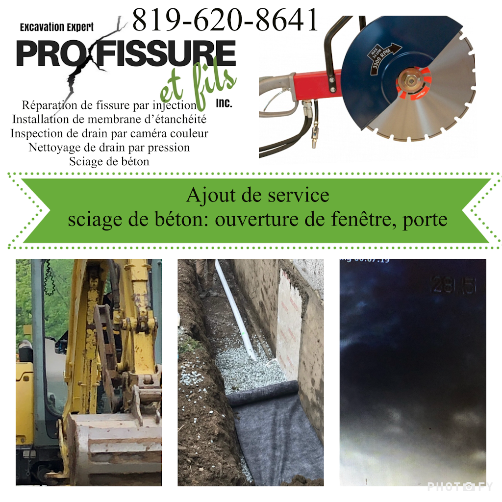 Excavation Expert -Pro fissure Et Fils | 150 du, Rue du Magor, Sherbrooke, QC J1N 4A2, Canada | Phone: (819) 620-8641