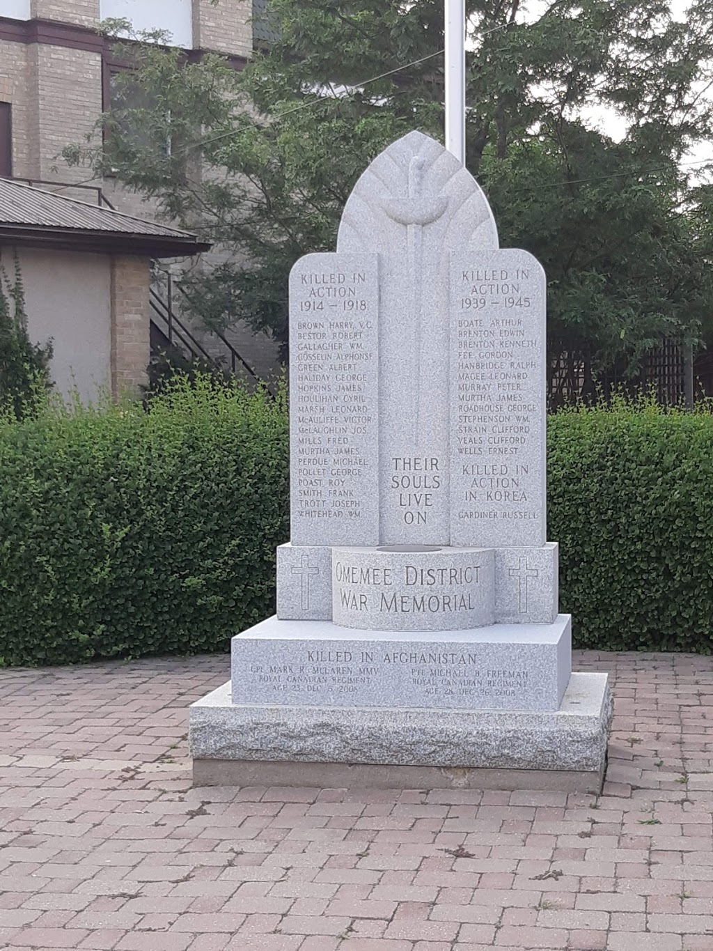 Omemee Afghanistan Memorial Garden | Mary St W, Kawartha Lakes, ON K0L 2W0, Canada