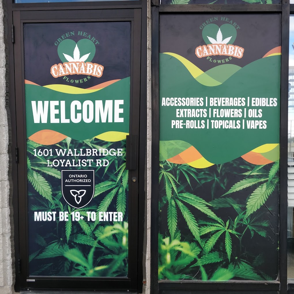 Green Heart Flowers Cannabis | 1601 Wallbridge Loyalist Rd, Belleville, ON K8N 4Z5, Canada | Phone: (613) 966-9779