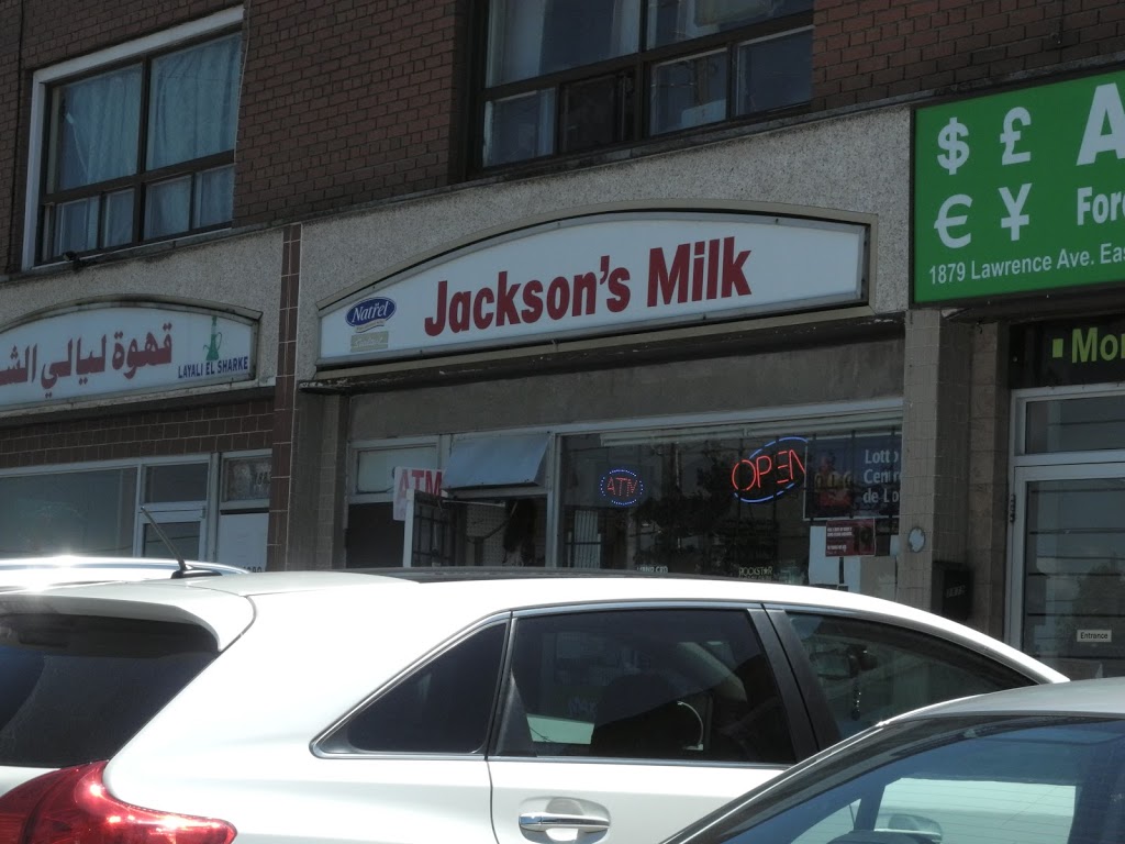 Jacksons Milk | 1881 Lawrence Ave E, Scarborough, ON M1R 2Y3, Canada | Phone: (416) 759-6800
