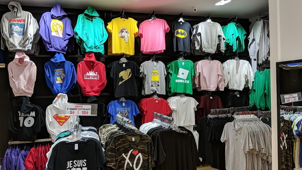 T-Shirt Shop - Vêtements Personnalisés | CF Promenades, 1 Boulevard des Promenades, Saint-Bruno-de-Montarville, QC J3V 5J5, Canada | Phone: (514) 545-5465