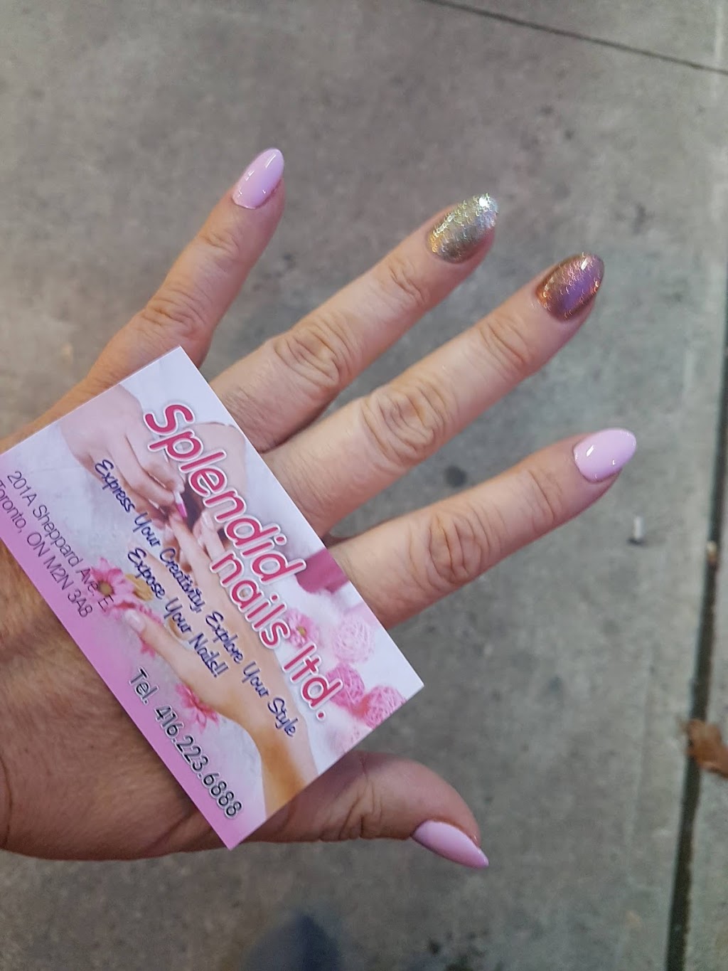 Splendid Nails Ltd. | 201A Sheppard Ave E, North York, ON M2N 3A8, Canada | Phone: (416) 223-6888