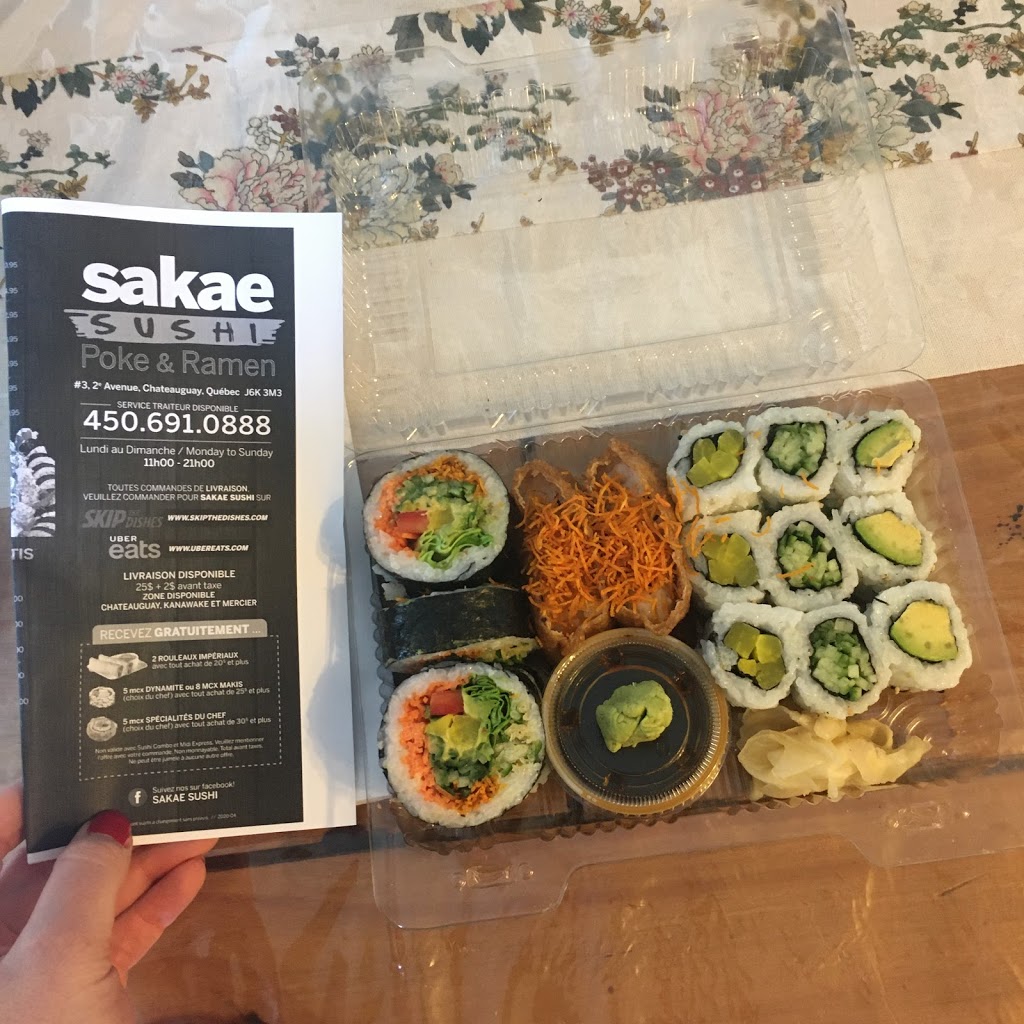 SAKAE SUSHI | 3 2e Avenue, Châteauguay, QC J6K 3M3, Canada | Phone: (450) 691-0888