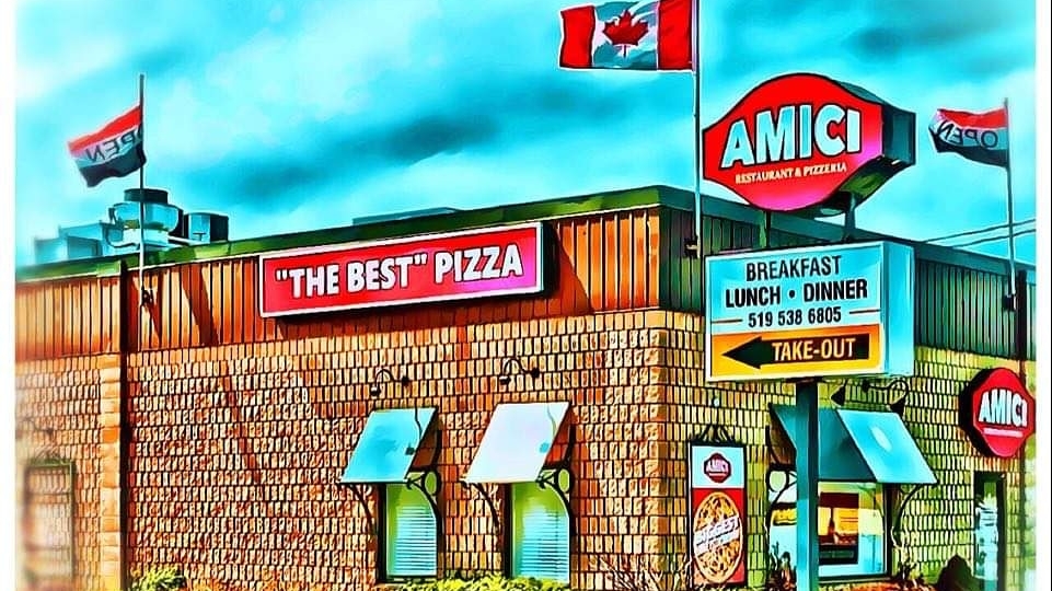 Amici Restaurant Pizzeria | 334 S Sykes St #1, Meaford, ON N4L 1X1, Canada | Phone: (519) 538-6805