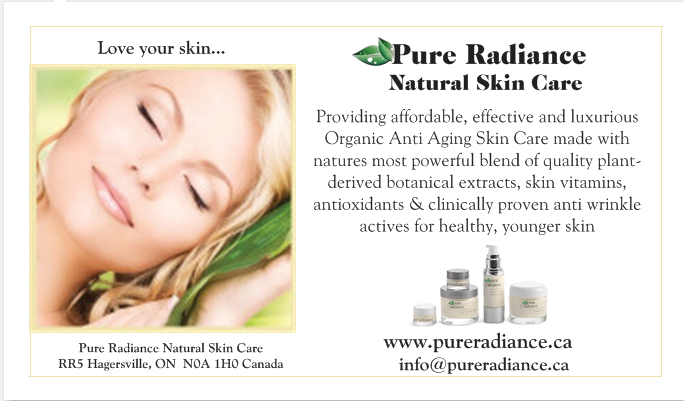 Pure Radiance Natural Skin Care | RR5, Hagersville, ON N0A 1H0, Canada