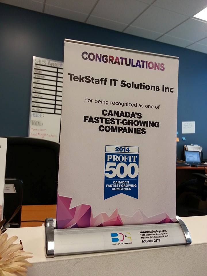 Tekstaff | 30 Via Renzo Dr Suite 200, Richmond Hill, ON L4S 0B8, Canada | Phone: (416) 438-1099