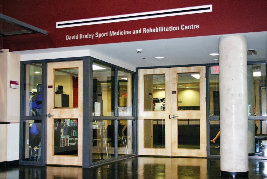 David Braley Sport Medicine and Rehabilitation Centre at McMaste | 1280 Main St W, Hamilton, ON L8S 4K1, Canada | Phone: (905) 525-9140