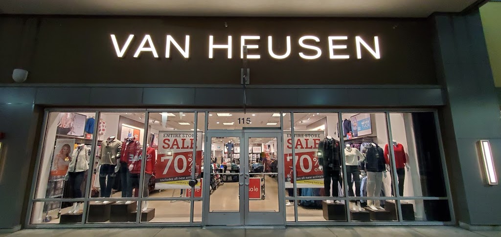 Van Heusen - IZOD Company Store | Toronto Premium Outlets, 13850 Steeles Ave W Suite #115, Halton Hills, ON L7G 0J1, Canada | Phone: (289) 270-3020