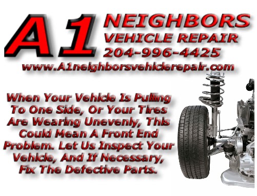 A1 Neighbors Vehicle Repair | 2735 Day St, Winnipeg, MB R2C 2Z2, Canada | Phone: (204) 996-4425