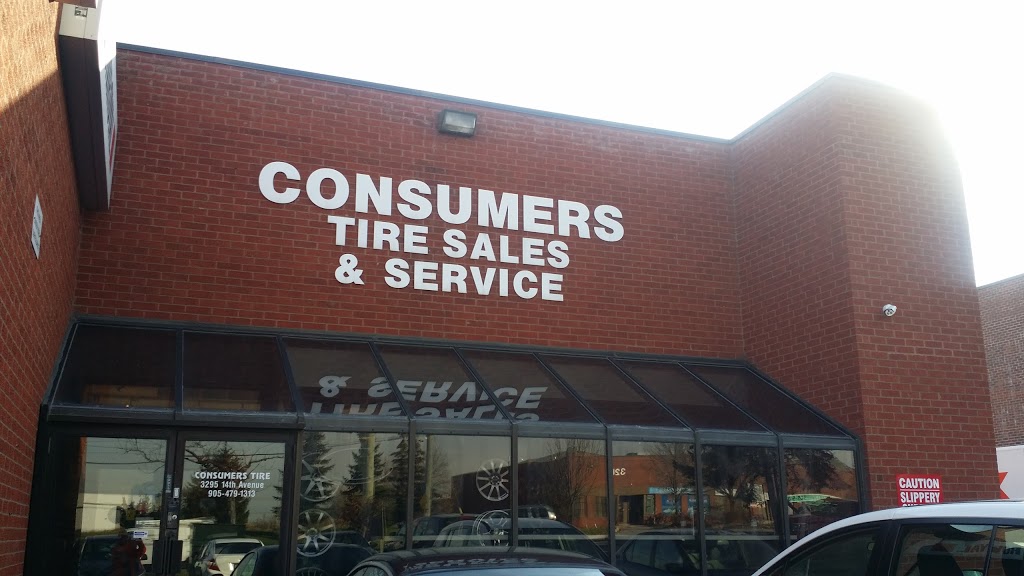 Consumers Tire - Markham | 3295 14th Ave, Markham, ON L3R 0H3, Canada | Phone: (905) 479-1313