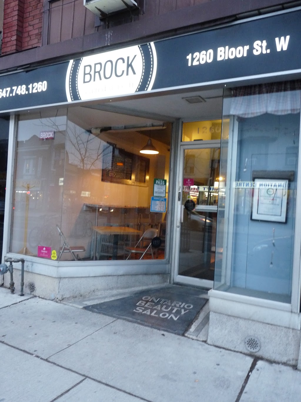 Brock Sandwich | 1260 Bloor St W, Toronto, ON M6H 1N5, Canada | Phone: (647) 748-1260