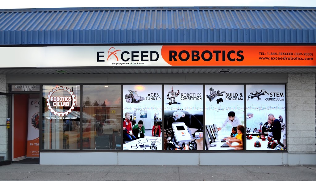 Exceed Robotics - Robotics, Coding and AI Club for Kids | 248 Steeles Ave W #6, Thornhill, ON L4J 1A1, Canada | Phone: (844) 339-2333
