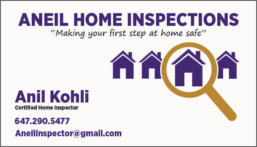 Aneil Home Inspections | 23 Regis Cir, Brampton, ON L6P 1Y8, Canada | Phone: (647) 290-5477