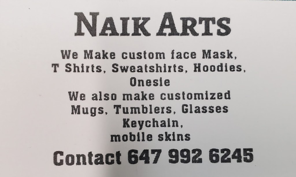 Naik Arts | 21 Fairhill Ave, Brampton, ON L7A 2A9, Canada | Phone: (647) 992-6245