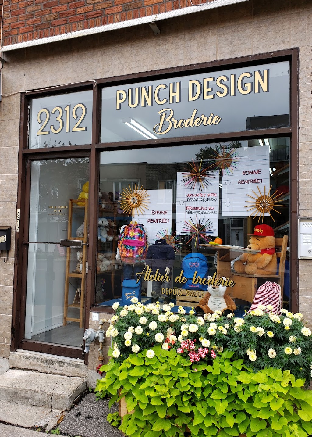 Punch Design Broderie Atelier | 2312 Rue Bélanger, Montréal, QC H2G 1C8, Canada | Phone: (438) 764-1073