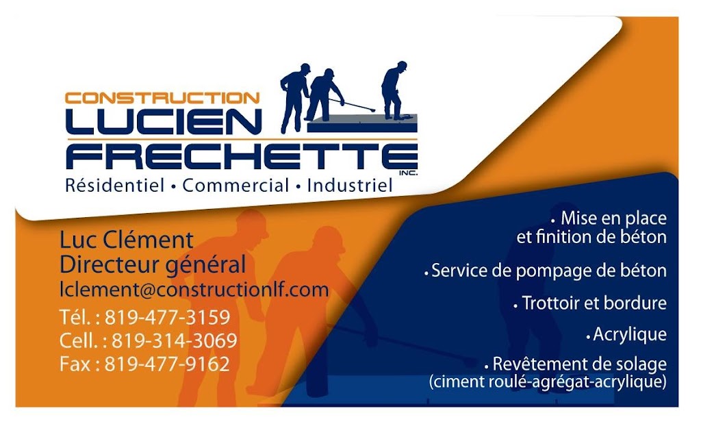 Construction Lucien Frechette | 560 Rue Haggerty, Drummondville, QC J2B 5N2, Canada | Phone: (819) 477-3159