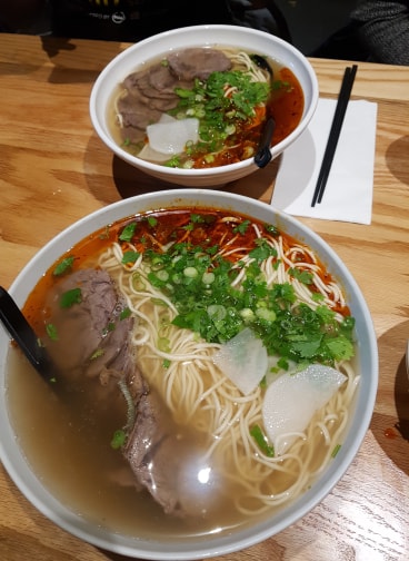 Gols Lanzhou Noodle | 150 University Ave W Unit 6B, Waterloo, ON N2L 3E4, Canada | Phone: (519) 208-3923