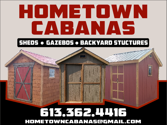 Hometown Cabanas | Box 63, 3481 Norman Lane, Monkland, ON K0C 1V0, Canada | Phone: (613) 362-4416